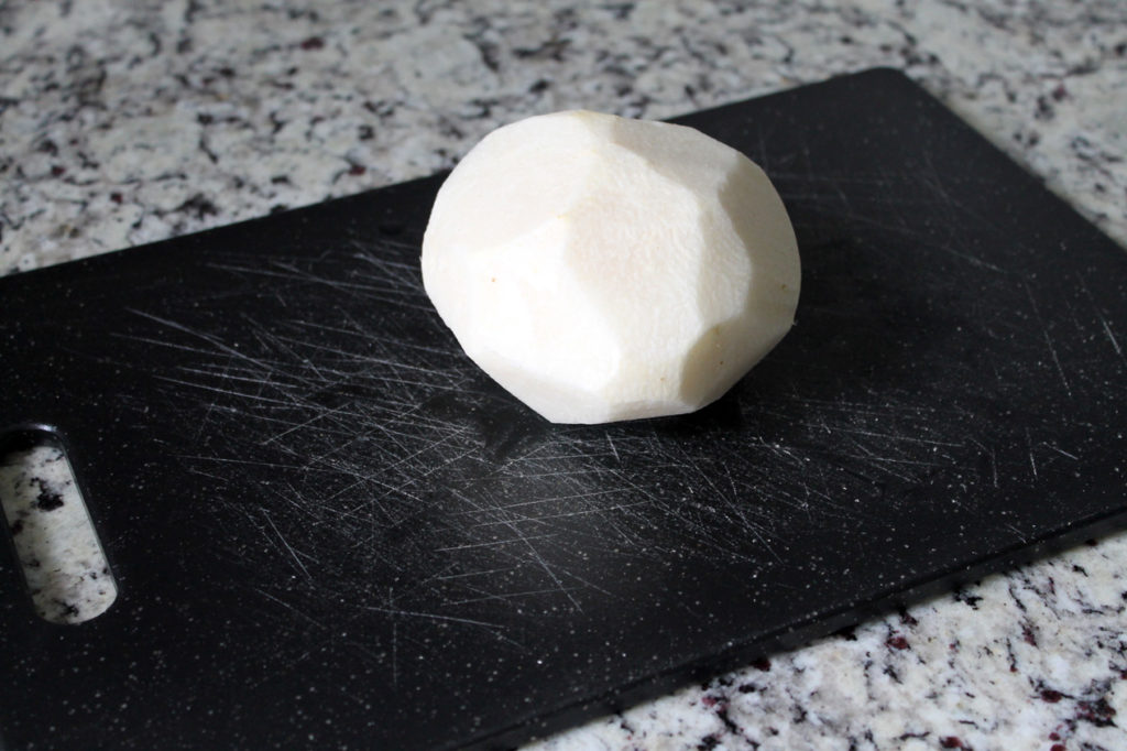 Peeled Jicama