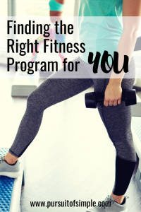 Tips for Finding the Right Fitness Program