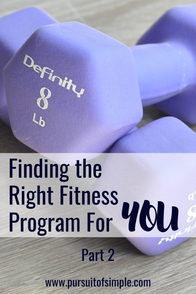 How to Find the Right Fitness Program | Examples to Consider