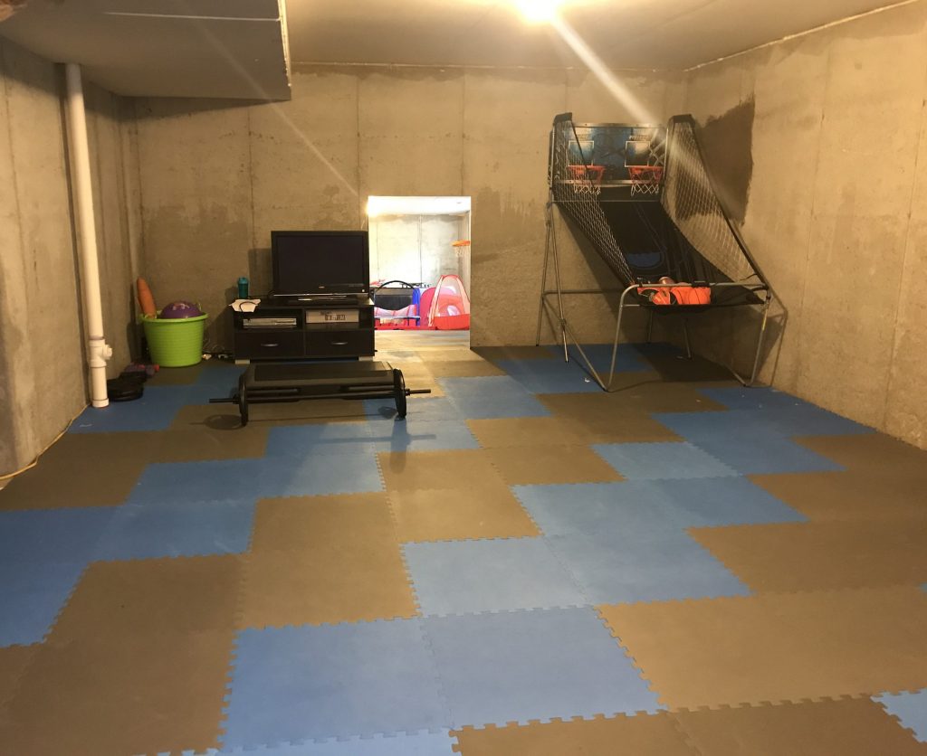 Foam Tile Flooring for Working Out at Home